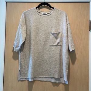 Zara short sleeve sweater too